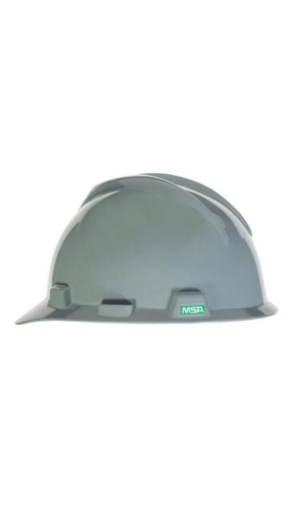 Capacete Aba Frontal Com Jugular Classe B  V-Gard 311313 Cinza - MSA | CA-  498