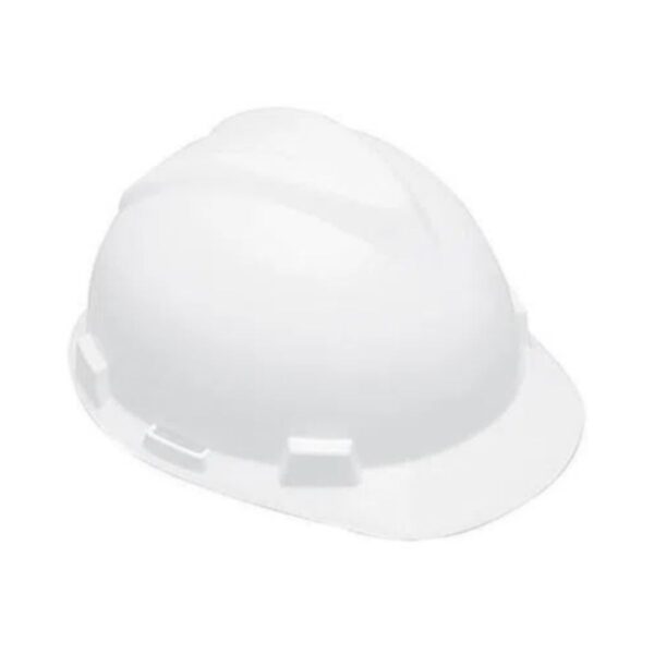 Capacete Aba Frontal Com Jugular Classe B  V-Gard 311313 Branco - MSA | CA-  498