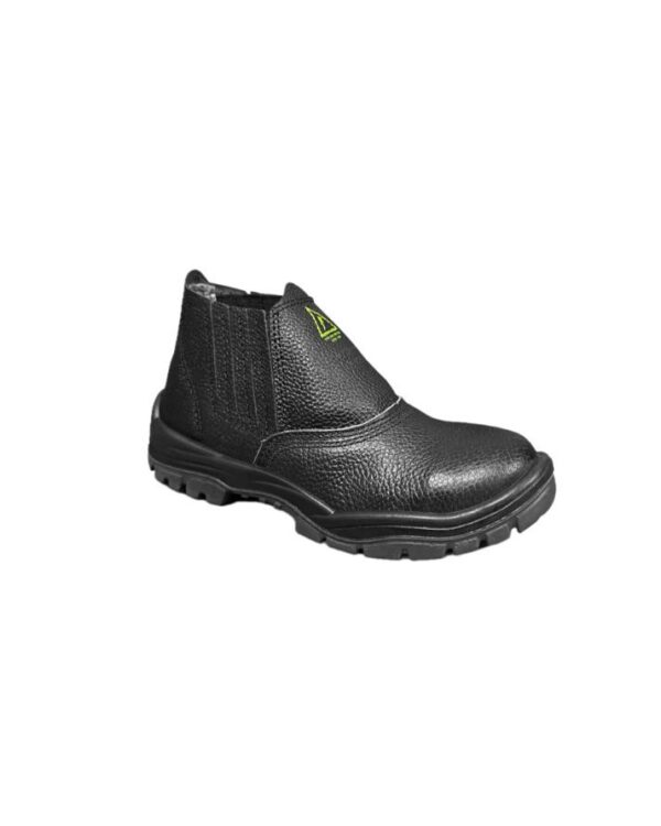 Bota Elástico Bico De PVC Vaqueta Preto Linha Volt Protect - Rhino | CA- 51268