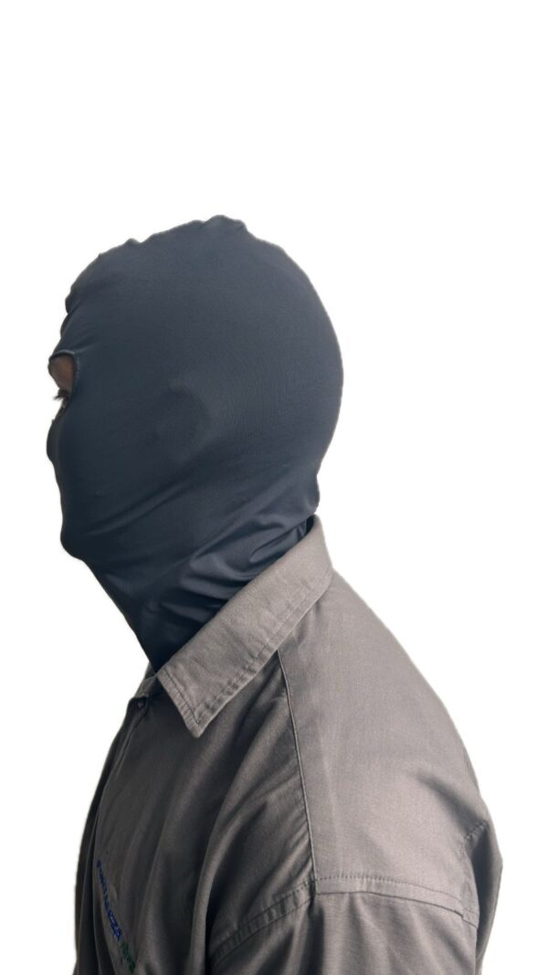 Balaclava Cinza Escuro UV FPS 30 - Fortaleza EPI - Imagem 2