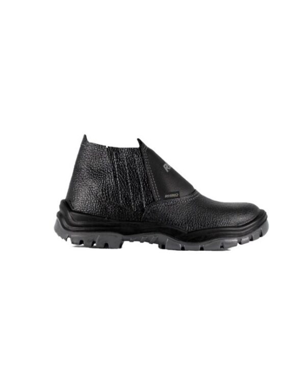 Bota Elástico Bico De Aço Preto Linha Comfort - Rhino | CA- 48538