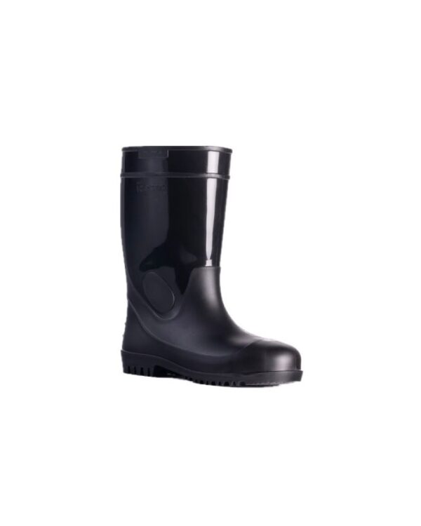 Bota De Pvc Toecap Preta Cano Longo C/ Biqueira De Aço - Innpro | CA- 50953